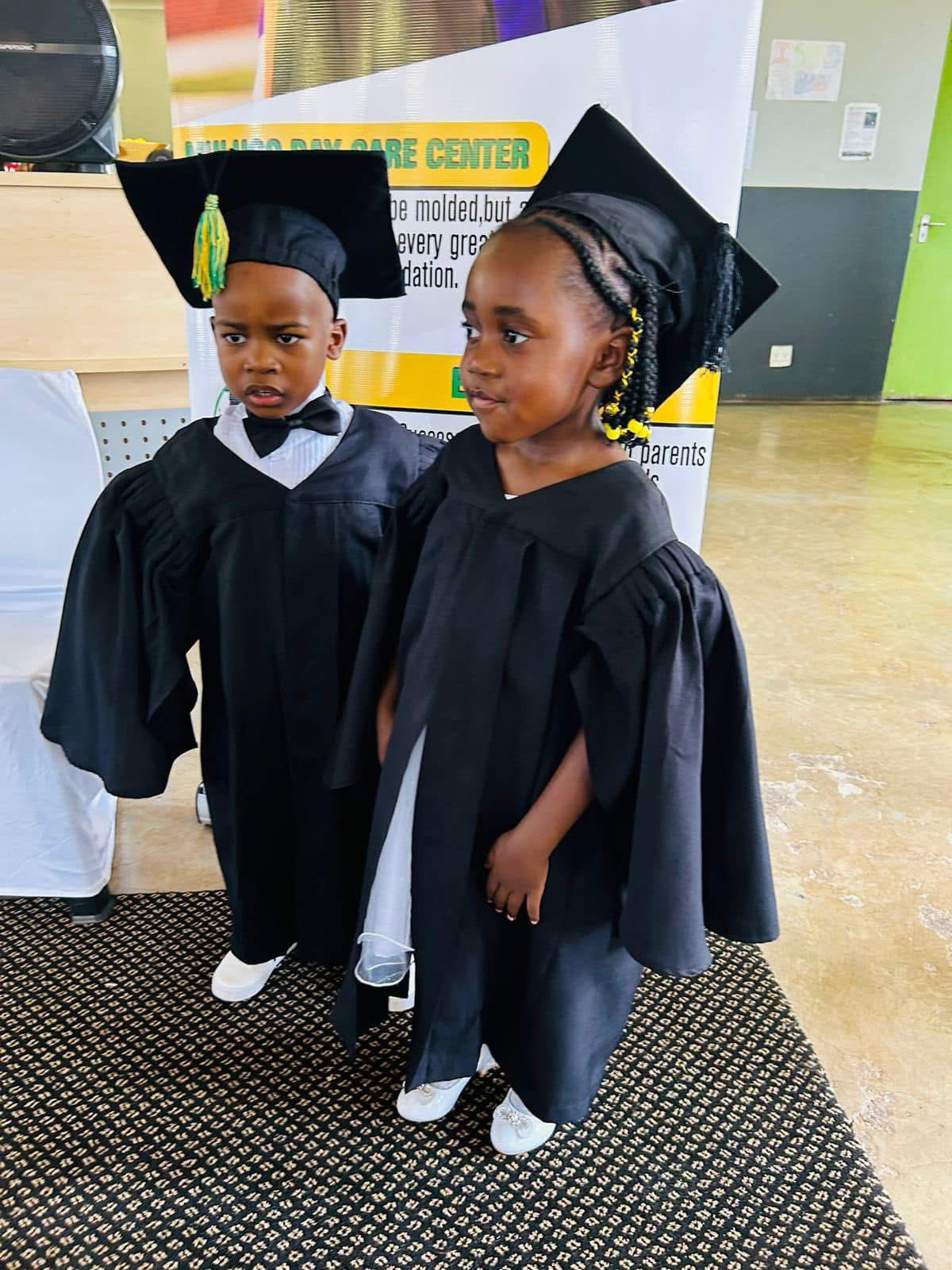 Children engaging in arts and crafts